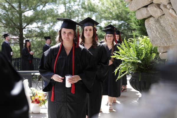 Graduates during the March of Light